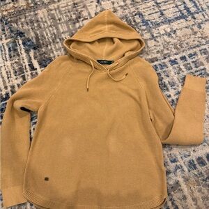 Ralph Lauren Tan Hooded Sweater